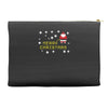 santa peeing merry christmas Accessory Pouches