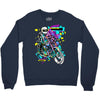 pop biker Crewneck Sweatshirt