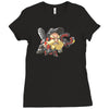 overwatch torbjorn cute spray Ladies Fitted T-Shirt