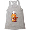 brave kitty Racerback Tank