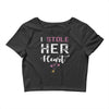 i stole her heart couple Crop Top