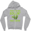 they see me rolling they hating Zipper Hoodie
