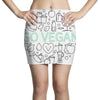 go vegan 3 Mini Skirts