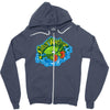 sticky wheelz Zipper Hoodie