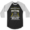 proud dad freaking 3/4 Sleeve Shirt