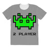 arcade player 2 All Over Women's T-shirt