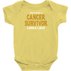 Never Underestimate The Strength Of A Childhood Cancer Warrior Infant Clothing