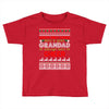 santa only comes once a year grandad is always here to cheer Toddler T-shirt
