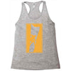 rock climbing wall climb indoor outdoor 2 Racerback Tank