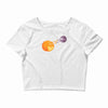 pluto hearts charon Crop Top