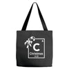 christmas periodic table of elements Tote Bags