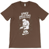 space skeletons in outer space T-Shirt
