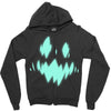 halloween face Zipper Hoodie