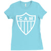 clube atl&eacute;tico mineiro brasil Ladies Fitted T-Shirt