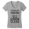 This 1 ST Grade Teacher Has An Amazing! Class Women's V-Neck T-Shirt