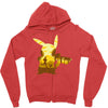 pokemon game pikachu Zipper Hoodie