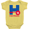 hillary for prison Baby Onesie