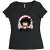 saiyan ramen Women's Triblend Scoop T-shirt