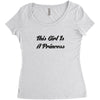 A PRINCESS Women's Triblend Scoop T-shirt