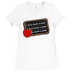 i will not become a stripper Ladies Fitted T-Shirt
