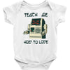 teach me how to love Baby Bodysuit