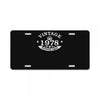 40th birthday gift vintage 1978 perfect aged License Plate
