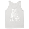 tofu never screams Tank Top