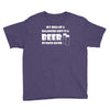 a balanced diet is a beer in each hand Youth Tee