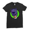 bat joke Ladies Fitted T-Shirt