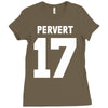 pervert 17 Ladies Fitted T-Shirt