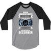 Never Underestimate A Man Who Watches Black Mirror And Was Born in 3/4 Sleeve Shirt