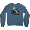 murky and lurky cruise round in their doom buggy Crewneck Sweatshirt
