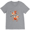 space fox V-Neck Tee