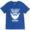 funny beards V-Neck Tee