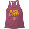mac and cheese please Racerback Tank