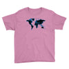 World Map Design Youth Tee