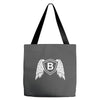 letter b with wings Tote Bags
