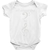 all about that bass no treble Baby Onesie