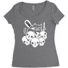 cat got your soul Women's Triblend Scoop T-shirt