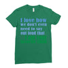 i am your favorite child Ladies Fitted T-Shirt
