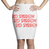 Red Sparrow Pencil Skirts