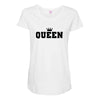 Queen Maternity Scoop Neck T-shirt