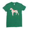 flower Ladies Fitted T-Shirt