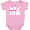 watch me whip watch me bake bake Baby Bodysuit