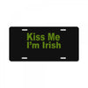 kiss me i'm irish License Plate