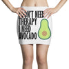 Avocado Mini Skirts