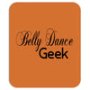 belly dance geek choose your own style dark Mousepad