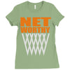 net worthy basketball Ladies Fitted T-Shirt