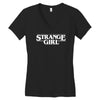 strange girl Women's V-Neck T-Shirt