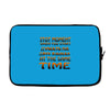 mixing languages russian english Laptop sleeve